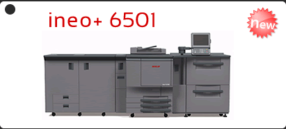 impressora cores ineo+ 6501